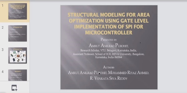 Report on Structural Modelling for Area Optimization