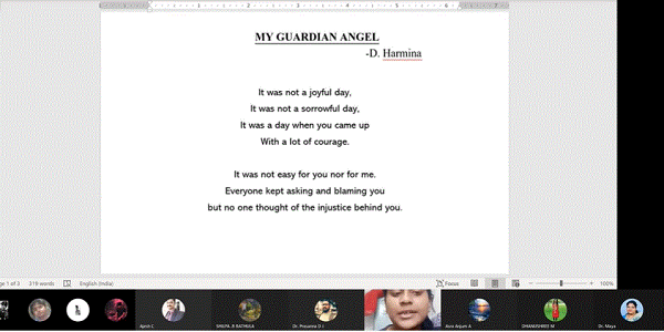 Poetry Recitation