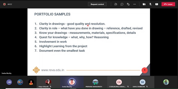 Report on Compiling the Internship portfolio for Online presentations