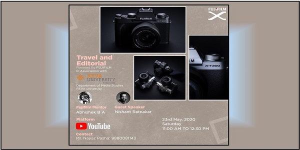 Webinar on Travel and Editorial Photography powered by FUJIFILM