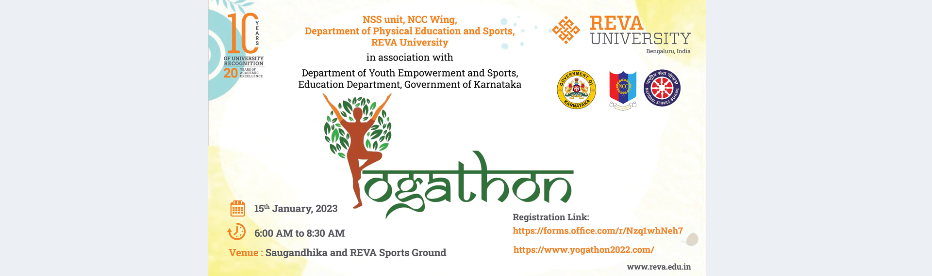 Yogathon 2023 @ REVA