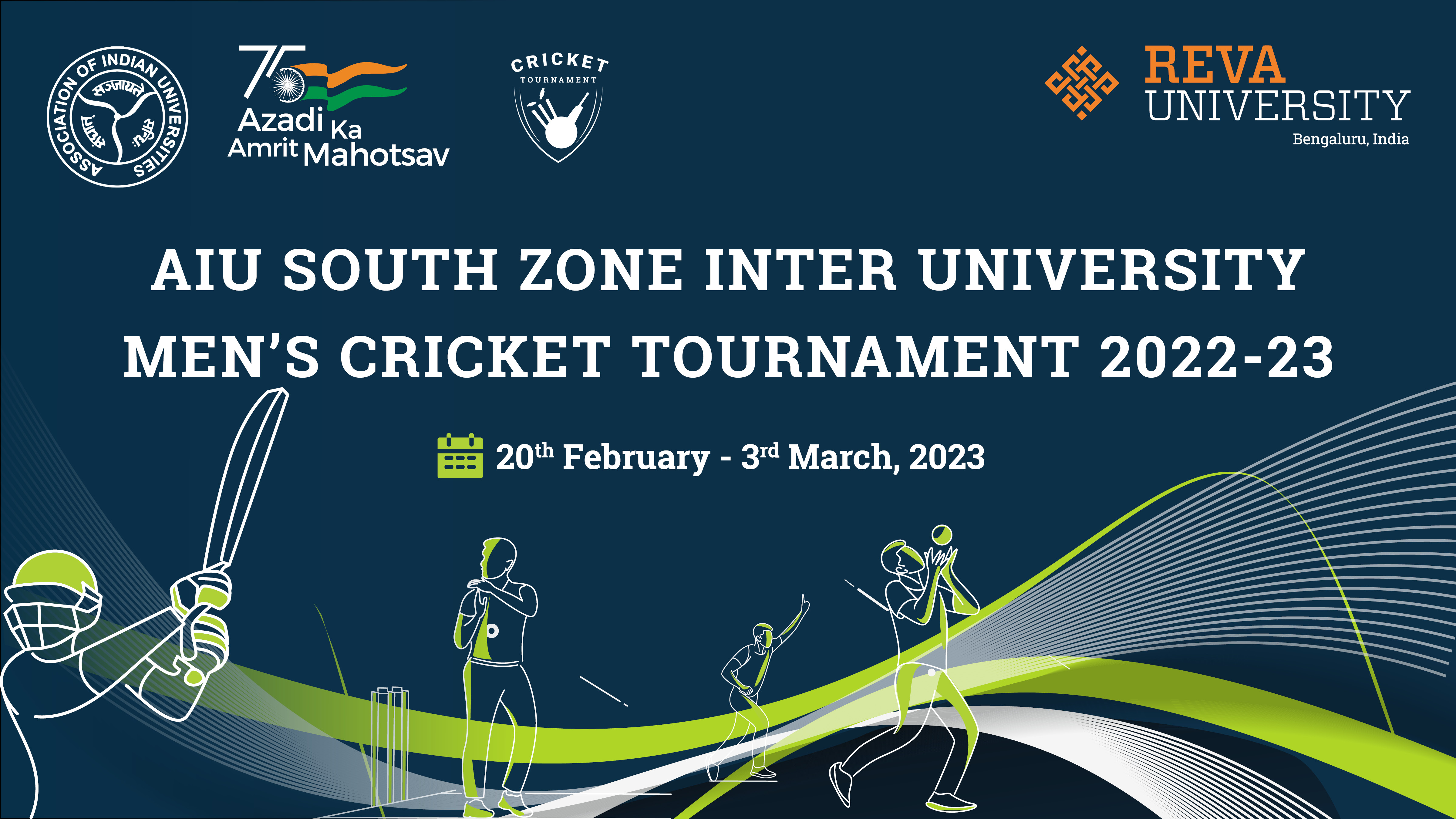 AIU South Zone Inter University Men’s Cricket Tournament 2022-23