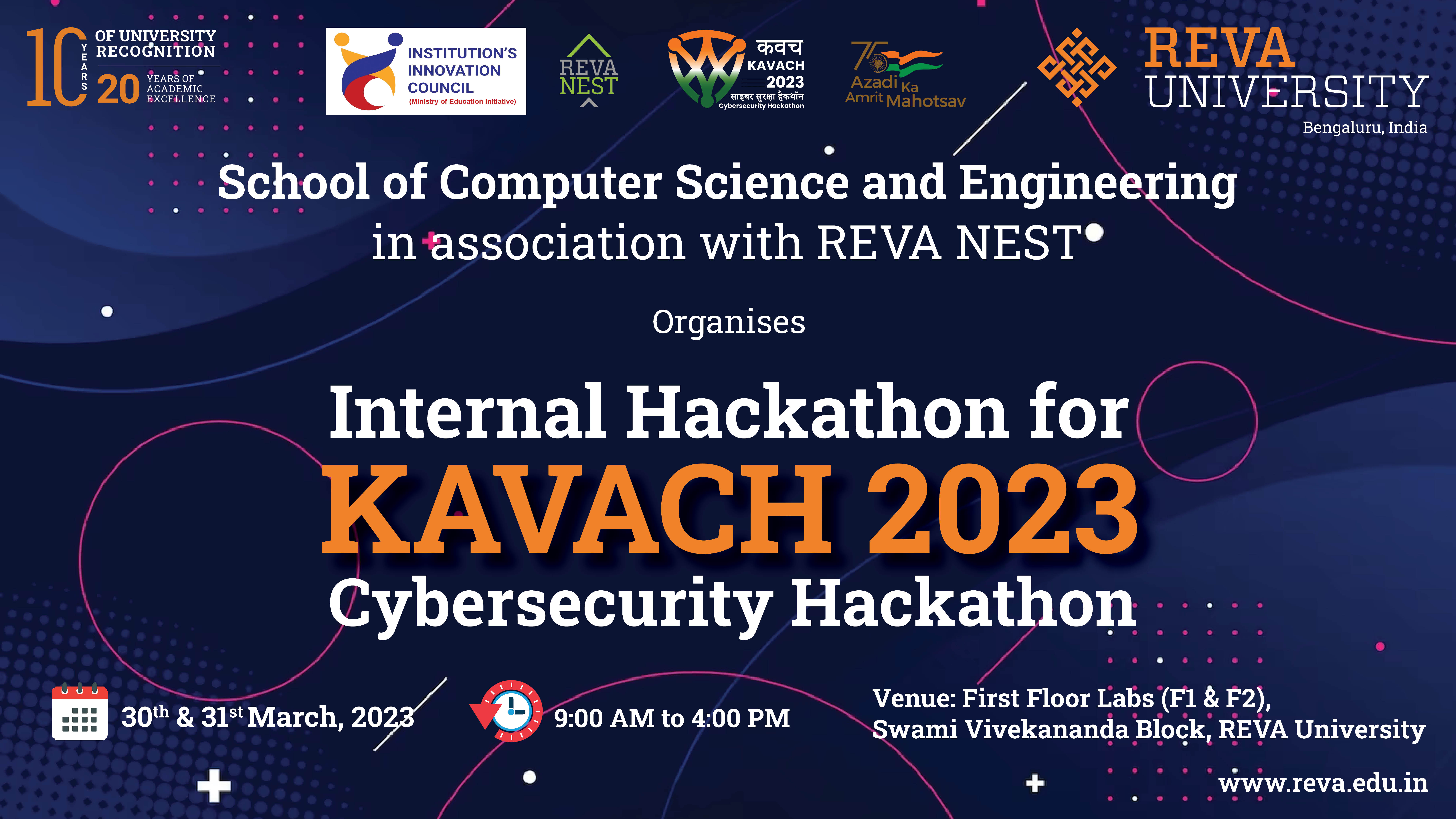 Internal Hackathon for KAVACH 2023