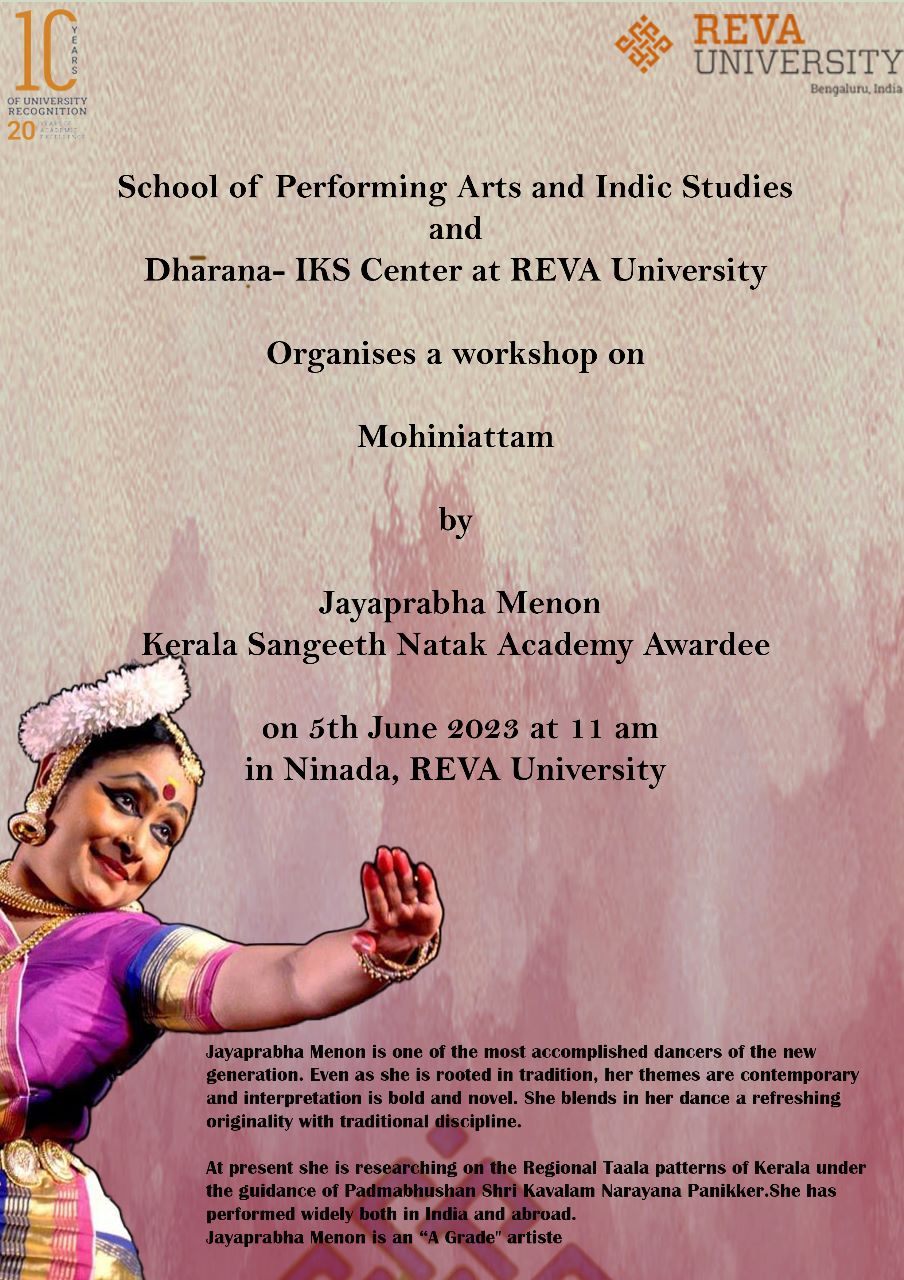 'Mohiniattam’ by School of Performing Arts and Indic Studies
