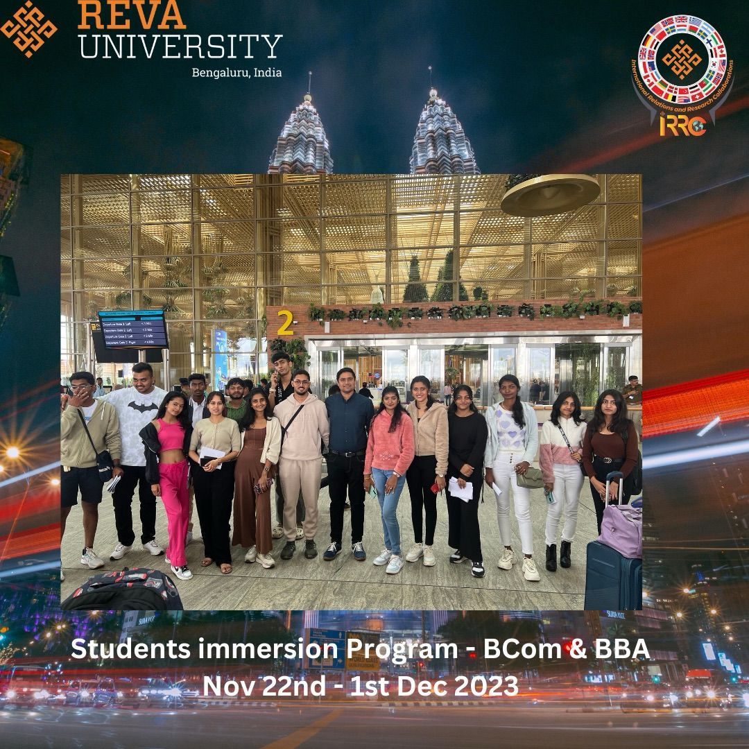 Students Immersion Program 2023 for B.COM & BBA