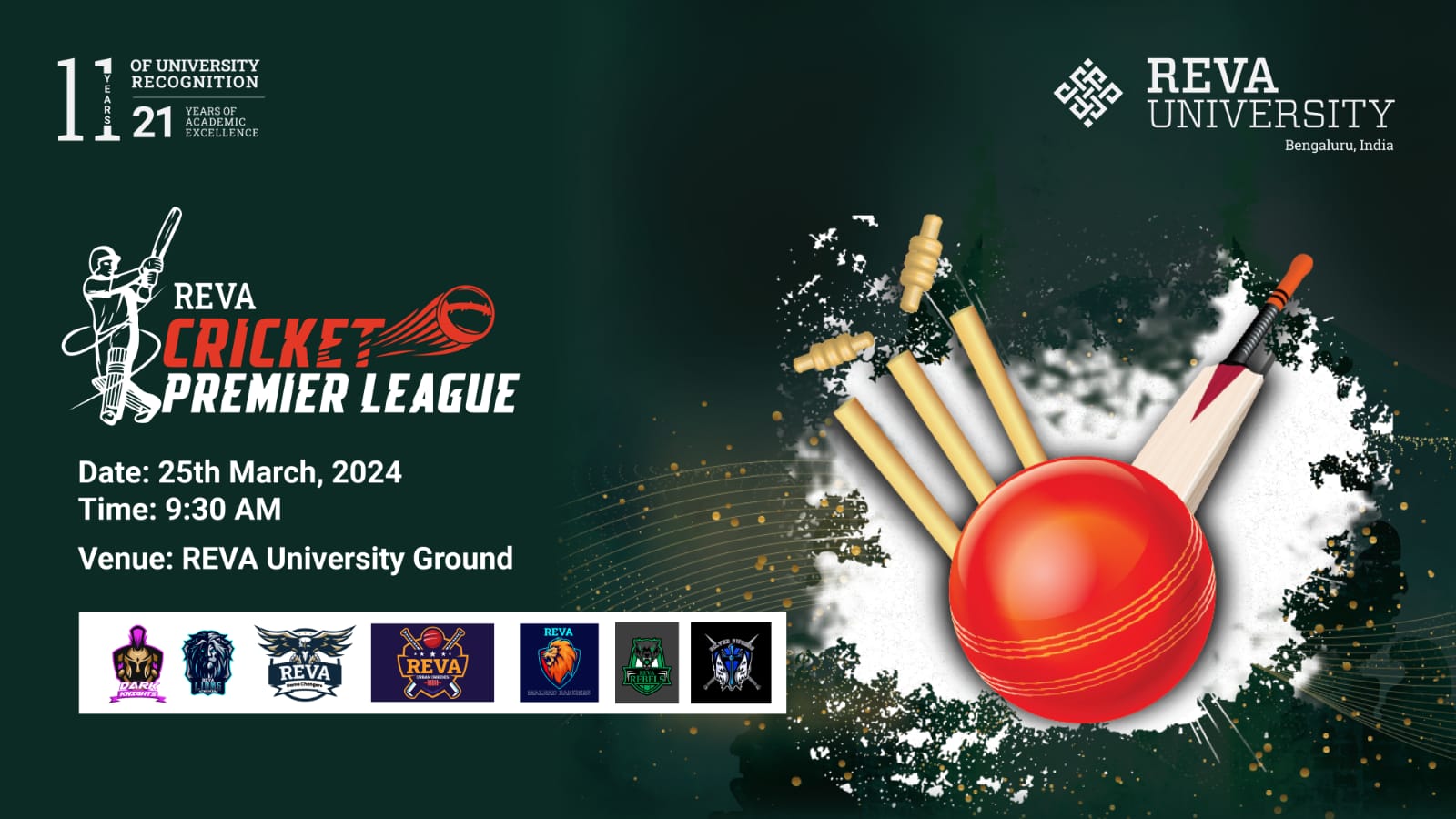 REVA Cricket Premier League-2024