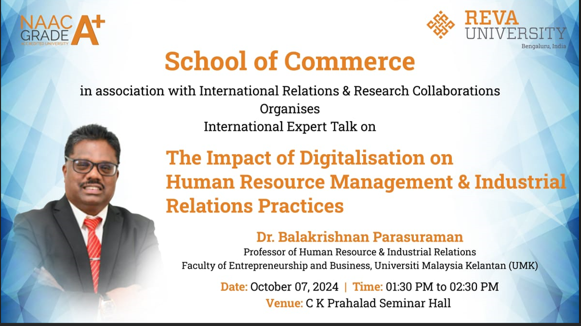 The Impact of Digitalisation on Human Resource Management and Industrial Relations Practices
