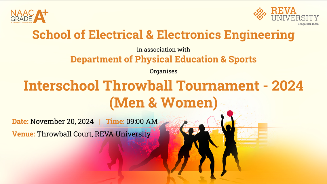 REVA University Inter School Throwball Men/Women Tournament 2024