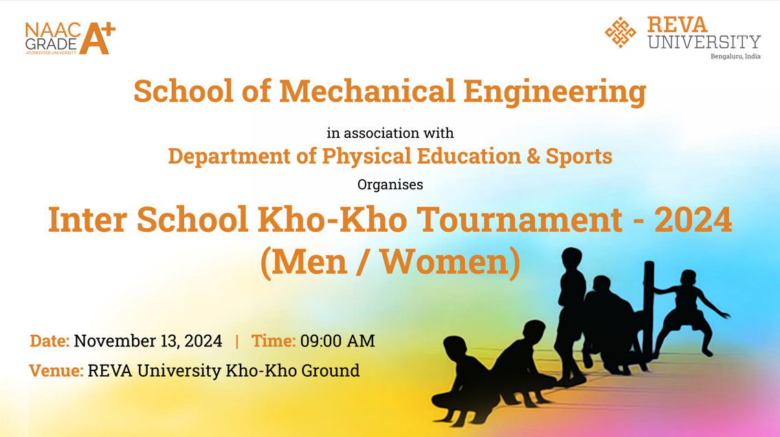 REVA University Inter School Kho-Kho Men/Women Tournament 2024
