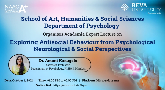 Exploring Anti-Social Behaviour from Psychological Neurological and Social Perspectives