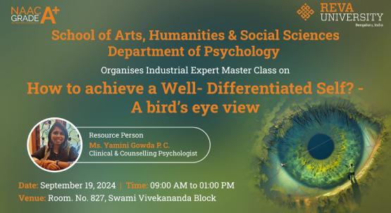 How to achieve a Well-Differntiated Self - A Bird’s Eye View