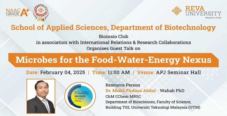 Microbes for the Food-Water-Energy Nexus