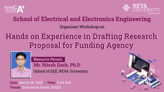 Workshop on “Hands-on Experience in Drafting Research Proposals for Funding Agencies