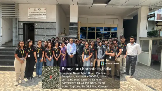 Industry Visit to GGTronics India Pvt. Ltd