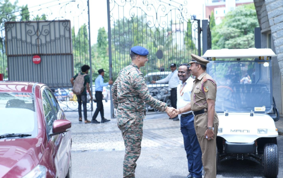 Institutional Inspection by Bangalore ‘B’ Group Commander & CO
