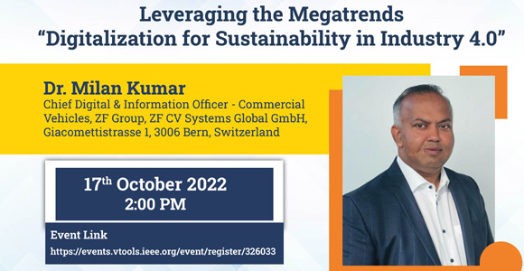 Leveraging the Megatrends “Digitalization for Sustainability in Industry 4.0