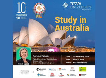 Study in Australia event @ REVA University