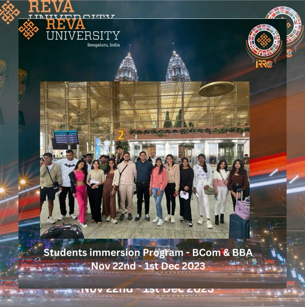 Students Immersion Program 2023 for B.COM & BBA