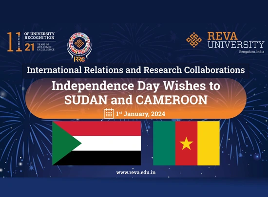 Independence Day Wishes to SUDAN and CAMEROON